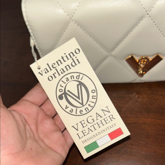 White Vegan Leather Valentino Orlandi - Picture 2 of 5
